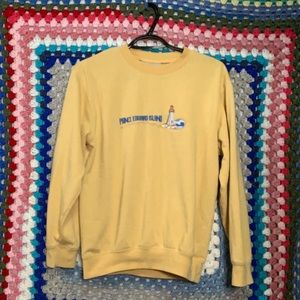 Cozy Prince Edward Island sweater!